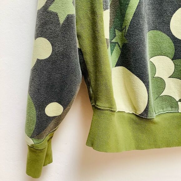 KID ROBOT HOODIE SWEATSHIRT CLOUDS STARS MEDIUM - Picture 4 of 15